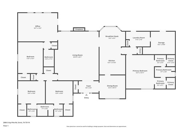 2000 Crisp Road, Ennis, TX 75119