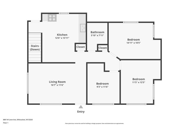8801 W Lawn AVENUE, Milwaukee, WI 53225
