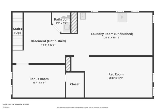 8801 W Lawn AVENUE, Milwaukee, WI 53225