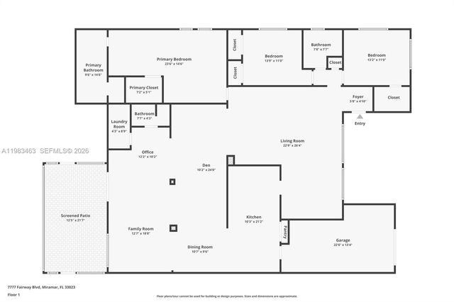 7777 Fairway Boulevard, Miramar, FL 33023