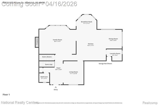 10219 Mill Pointe Drive, Goodrich, MI 48438
