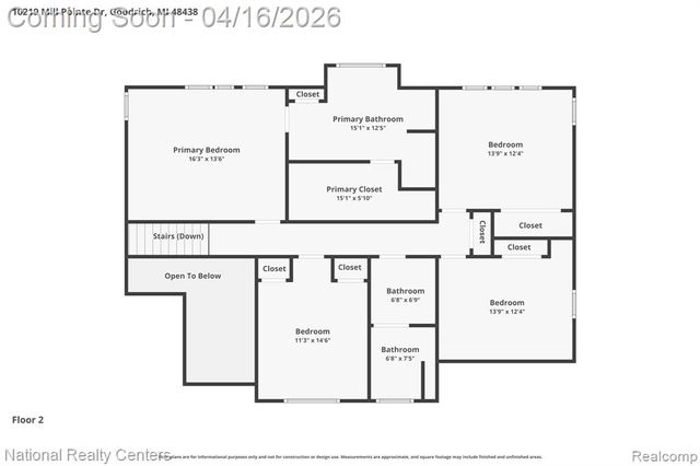 10219 Mill Pointe Drive, Goodrich, MI 48438