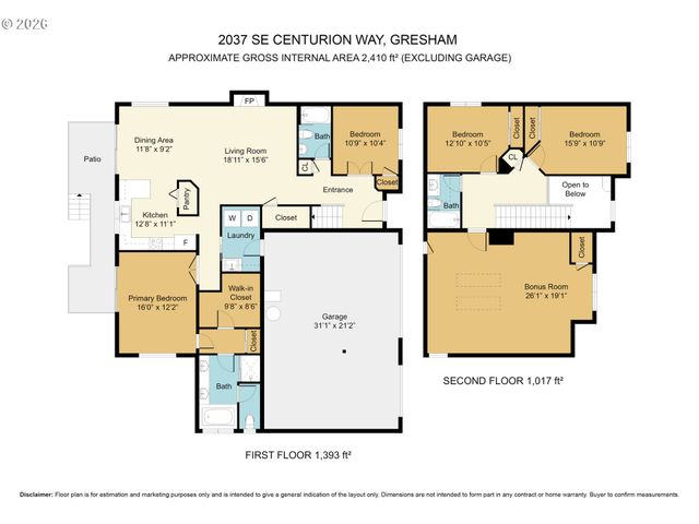 2037 Se CENTURION Way, Gresham, OR 97080
