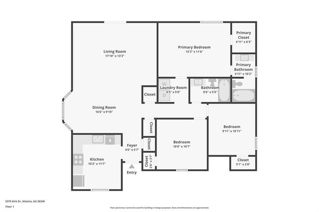 5375 Kirk Drive, Atlanta, GA 30349