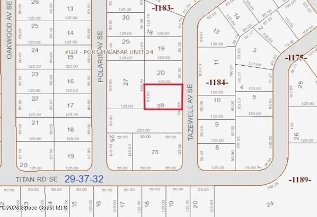 Tbd Tazewell Ave Se Avenue SE, Palm Bay, FL 32909