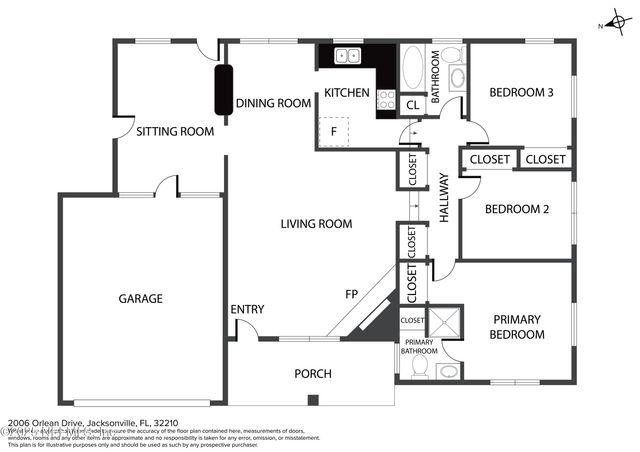 2006 ORLEAN Drive, Jacksonville, FL 32210
