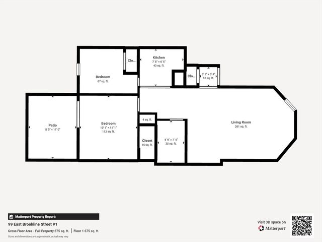 99 E Brookline St 2, Boston, MA 02118