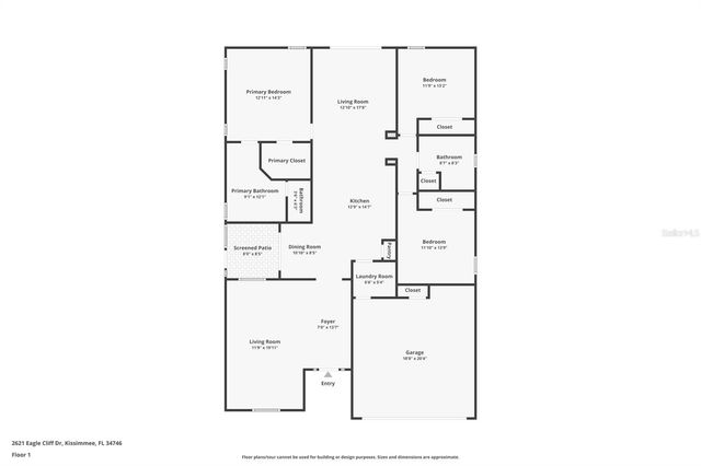 2621 EAGLE CLIFF DRIVE, Kissimmee, FL 34746
