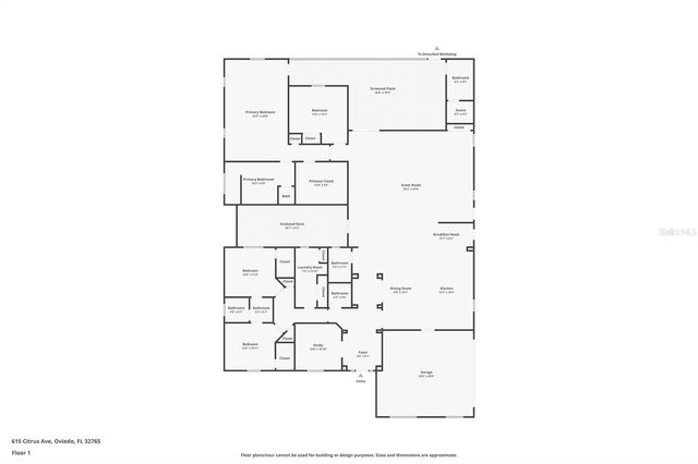 615 CITRUS AVENUE, Oviedo, FL 32765