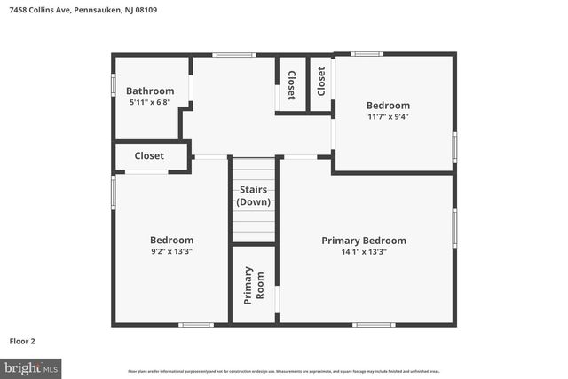7458 COLLINS AVE, Pennsauken, NJ 08109
