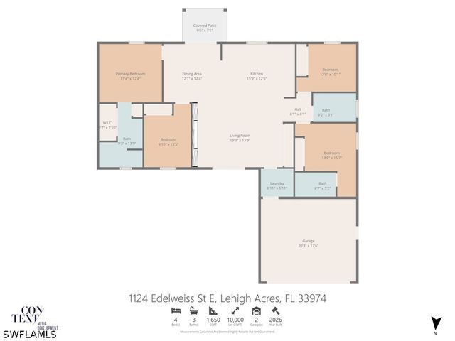 1124 Edelweiss ST E, Lehigh Acres, FL 33974