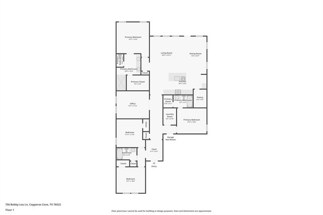750 Bobby Lou LN, Copperas Cove, TX 76522