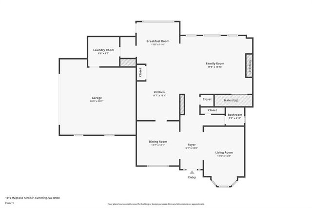 1210 Magnolia Park Circle, Cumming, GA 30040