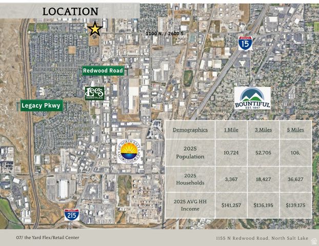 1155 N REDWOOD RD., North Salt Lake, UT 84054