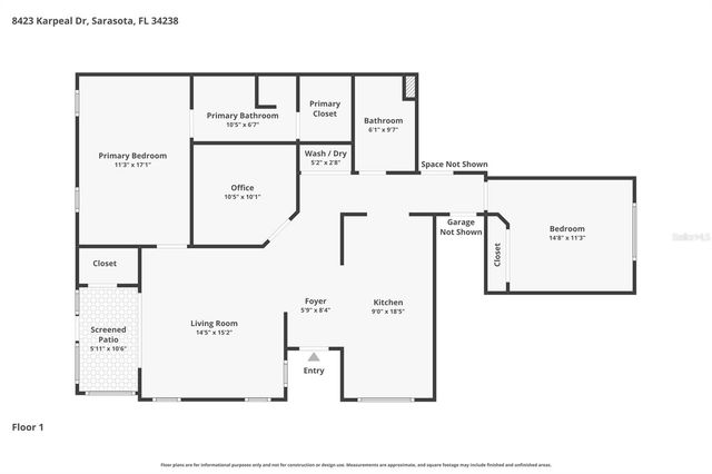 8423 KARPEAL DRIVE 1501, Sarasota, FL 34238