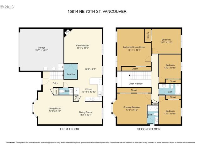 15814 Ne 70TH St, Vancouver, WA 98682