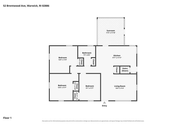 52 Brentwood Avenue, Warwick, RI 02886
