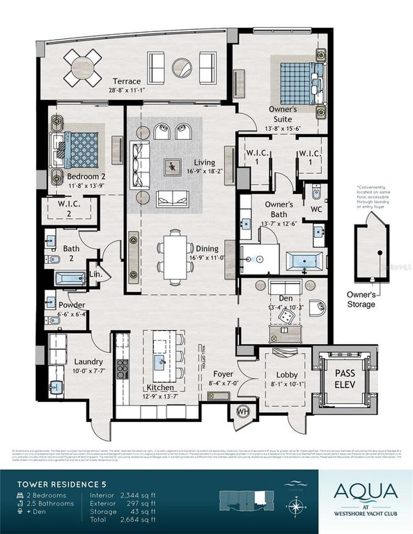 Image 9 of property listing at 5713 BOWEN DANIEL DR. 1505, Tampa, FL 33616