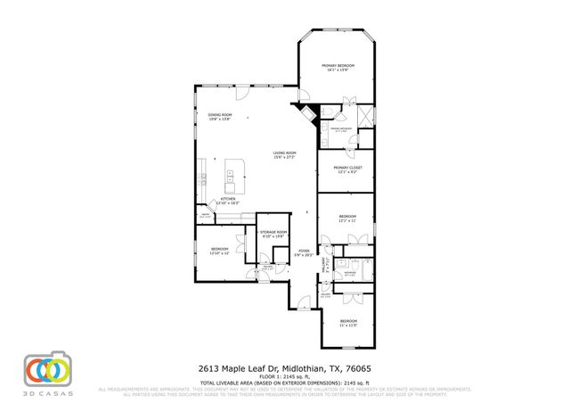2613 Maple Leaf Drive, Midlothian, TX 76065