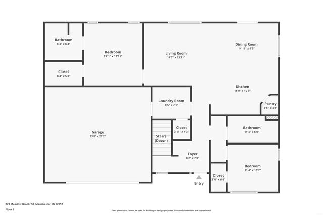 273 Meadow Brook Trl, Manchester, IA 52057
