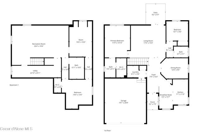 1664 W Durham DR, Coeur D'alene, ID 83815