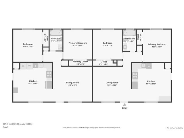 9478 W 56th Pl 9478 & 9480, Arvada, CO 80002