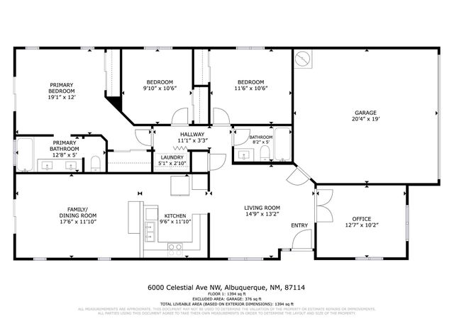 6000 Celestial Avenue NW, Albuquerque, NM 87114