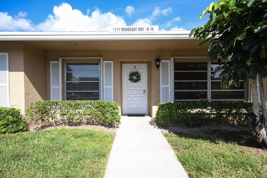 1111 Mahogany Way 76b, Delray Beach, FL 33445