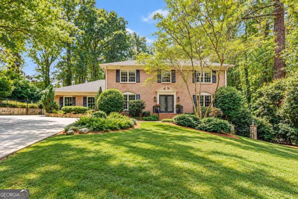7680 Ryefield Drive, Sandy Springs, GA 30350 — exterior