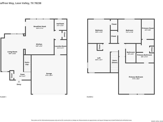 5512 Saffron Way, Leon Valley, TX 78238