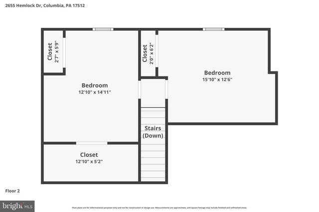 2655 HEMLOCK DR, Columbia, PA 17512