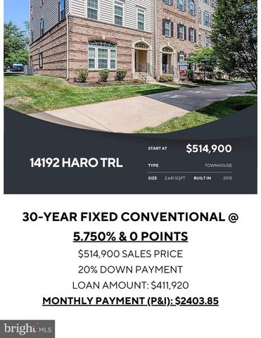 14192 HARO TRL, Gainesville, VA 20155