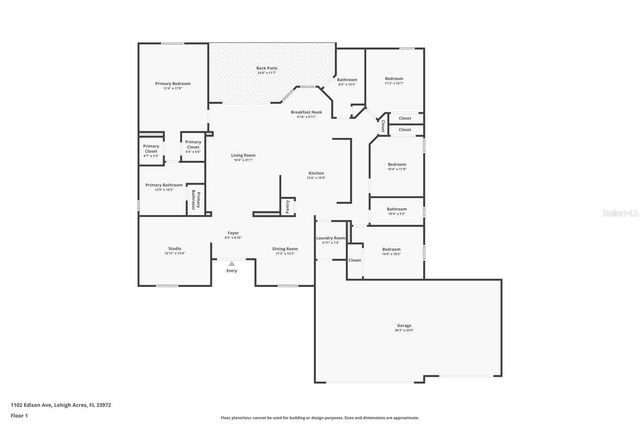 1102 EDISON AVENUE, Lehigh Acres, FL 33972