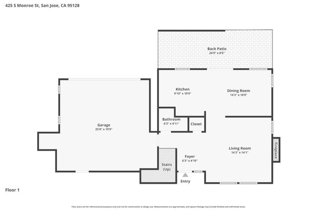 425 S Monroe Street, San Jose, CA 95128