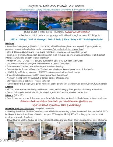 38710 N 15TH Avenue, Phoenix, AZ 85086