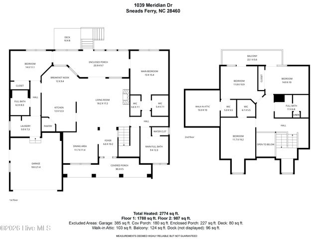 1039 Meridian Drive, Sneads Ferry, NC 28460