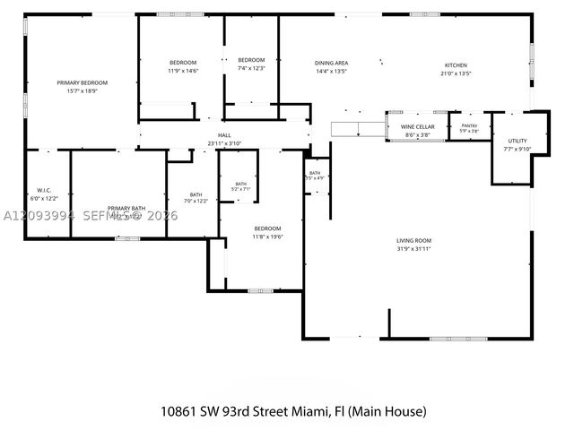 10861 SW 93rd St, Miami, FL 33176
