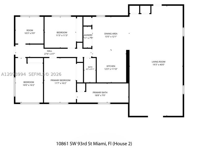 10861 SW 93rd St, Miami, FL 33176