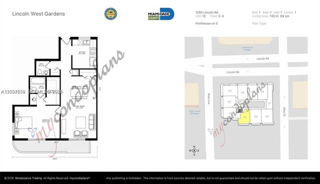 1250 Lincoln Rd 510, Miami Beach, FL 33139