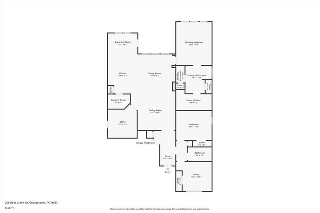 208 Bear Creek LN, Georgetown, TX 78633