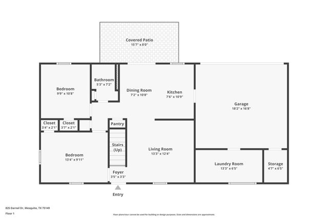 825 Darnel Drive, Mesquite, TX 75149