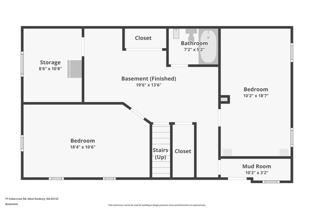 77 Cedarcrest Rd, Boston, MA 02132