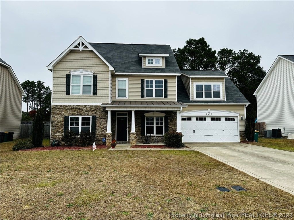3417 Castlefield Lane, Fayetteville, NC 28306 — exterior