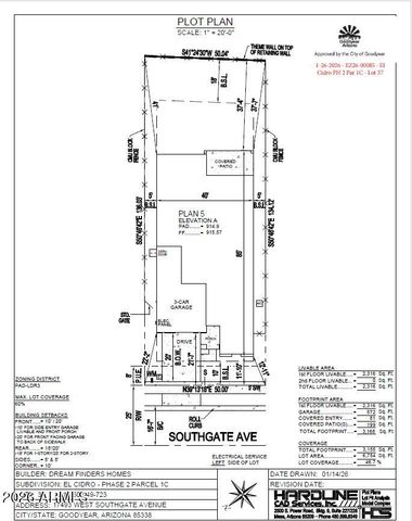 17493 W SOUTHGATE Avenue, Goodyear, AZ 85338