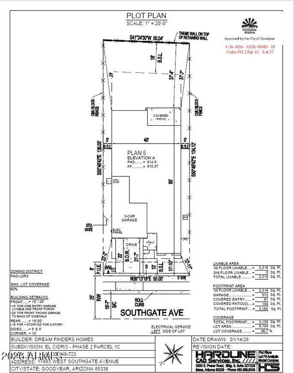 17493 W SOUTHGATE Avenue, Goodyear, AZ 85338 — photo 3
