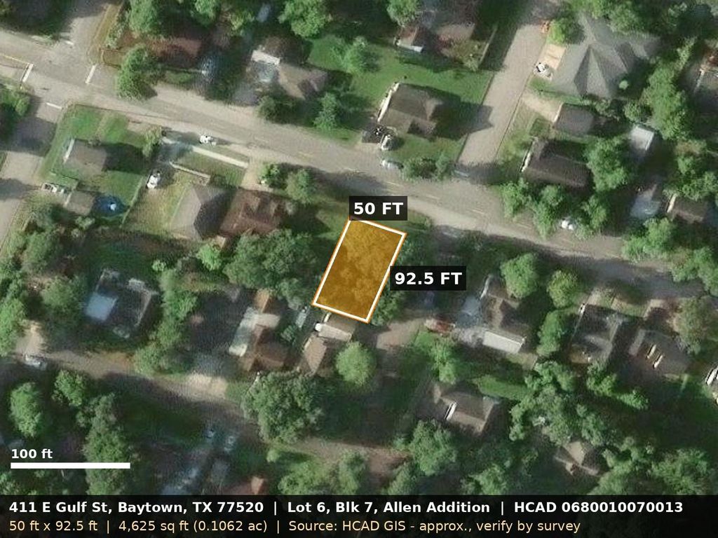 411 E Gulf Street, Baytown, TX 77520