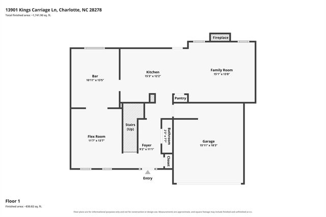 13901 Kings Carriage Lane, Charlotte, NC 28278