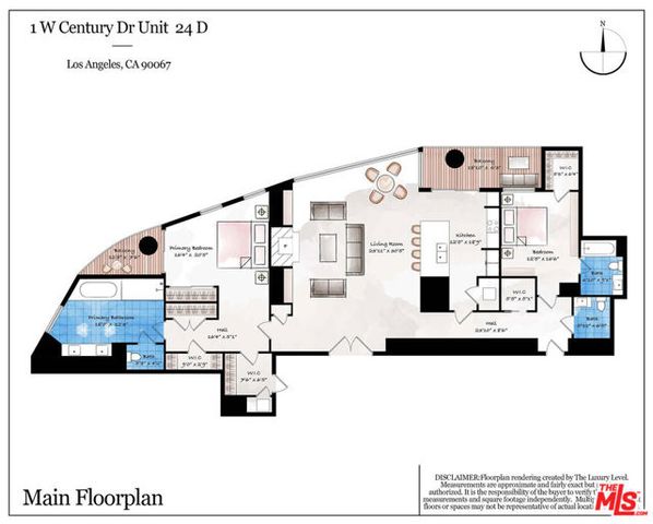 1 W Century Drive 24D, Los Angeles, CA 90067