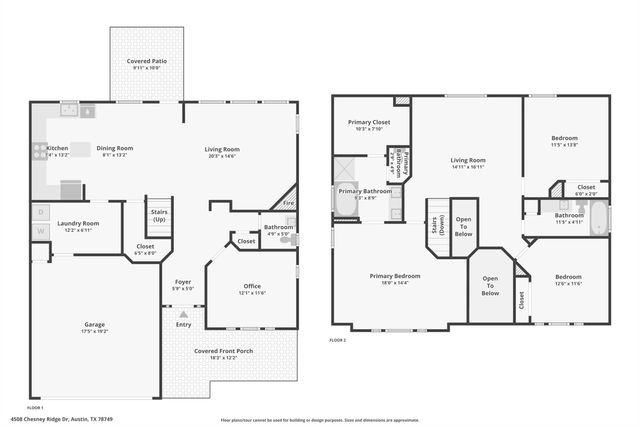 4508 Chesney Ridge DR, Austin, TX 78749
