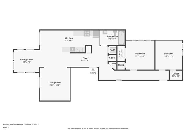 4907 N Lawndale Avenue 2, Chicago, IL 60625